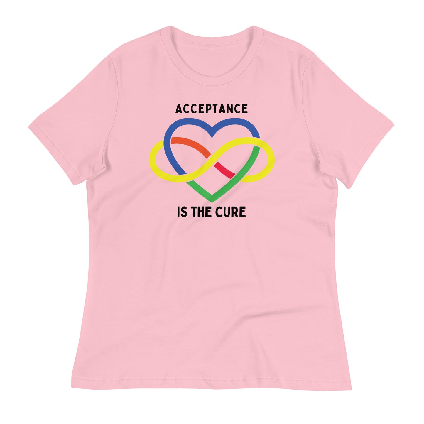 Acceptance is the Cure Bella Canvas Relaxed Women's T-Shirt