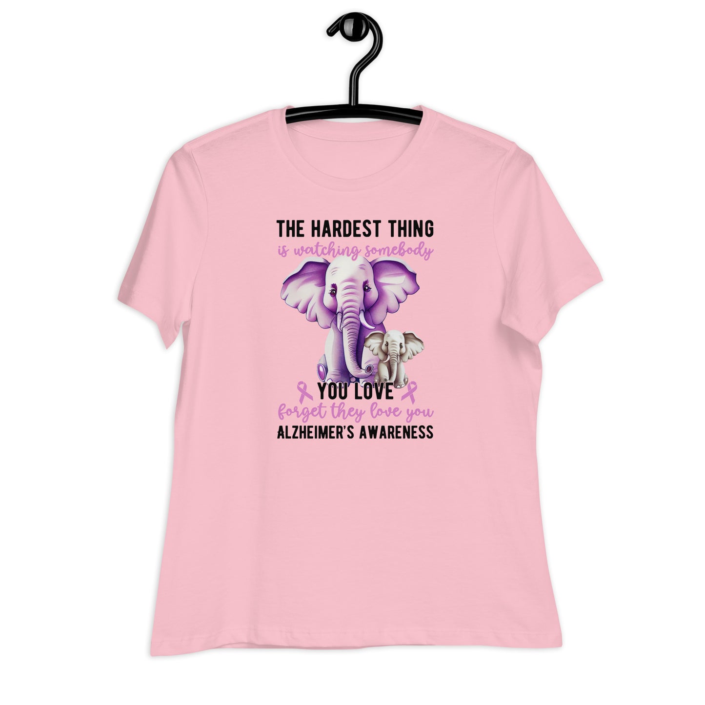 Alzheimer's Awareness Bella Canvas Relaxed Women's T-Shirt