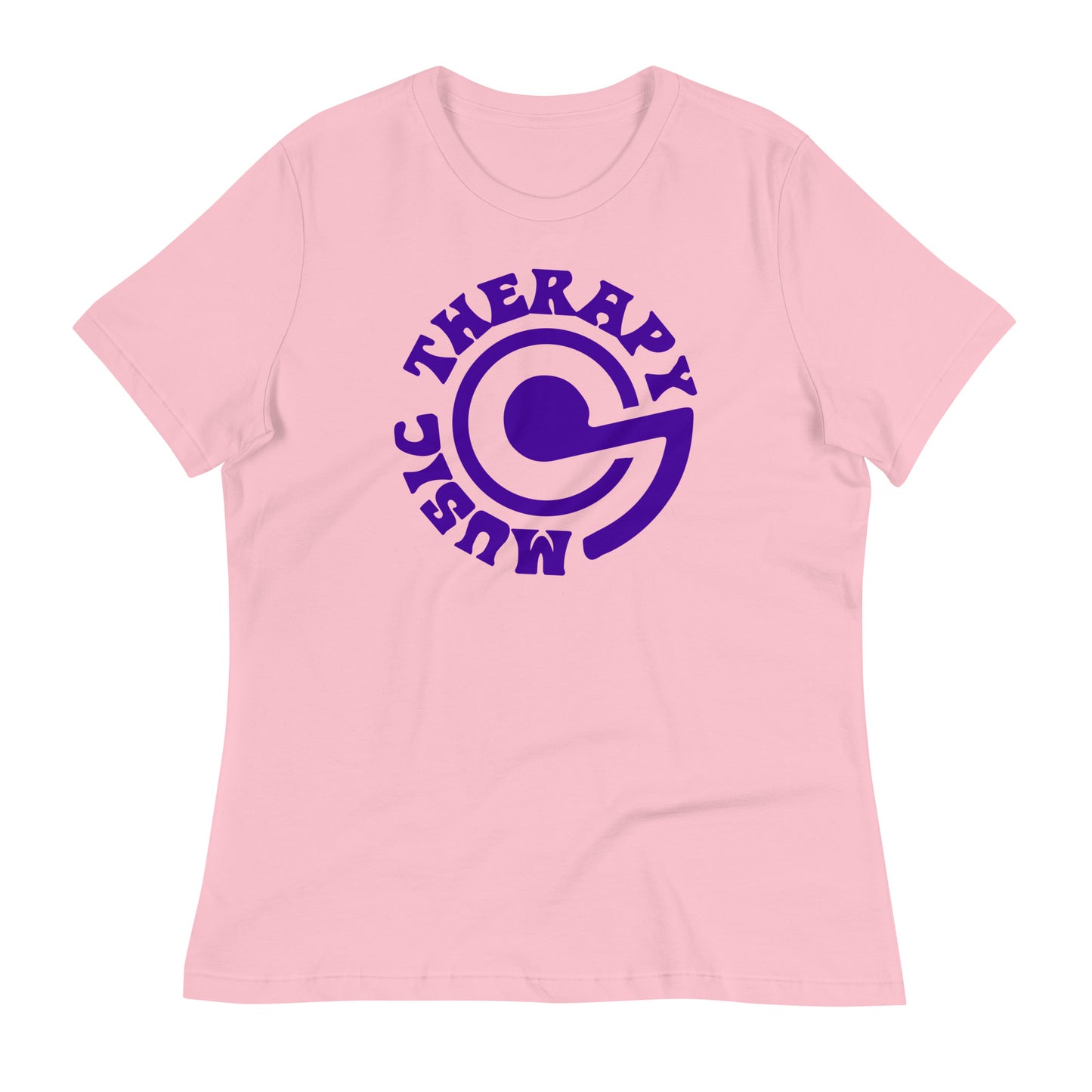 Music Therapy Quality Cotton Bella Canvas Relaxed Women's T-Shirt