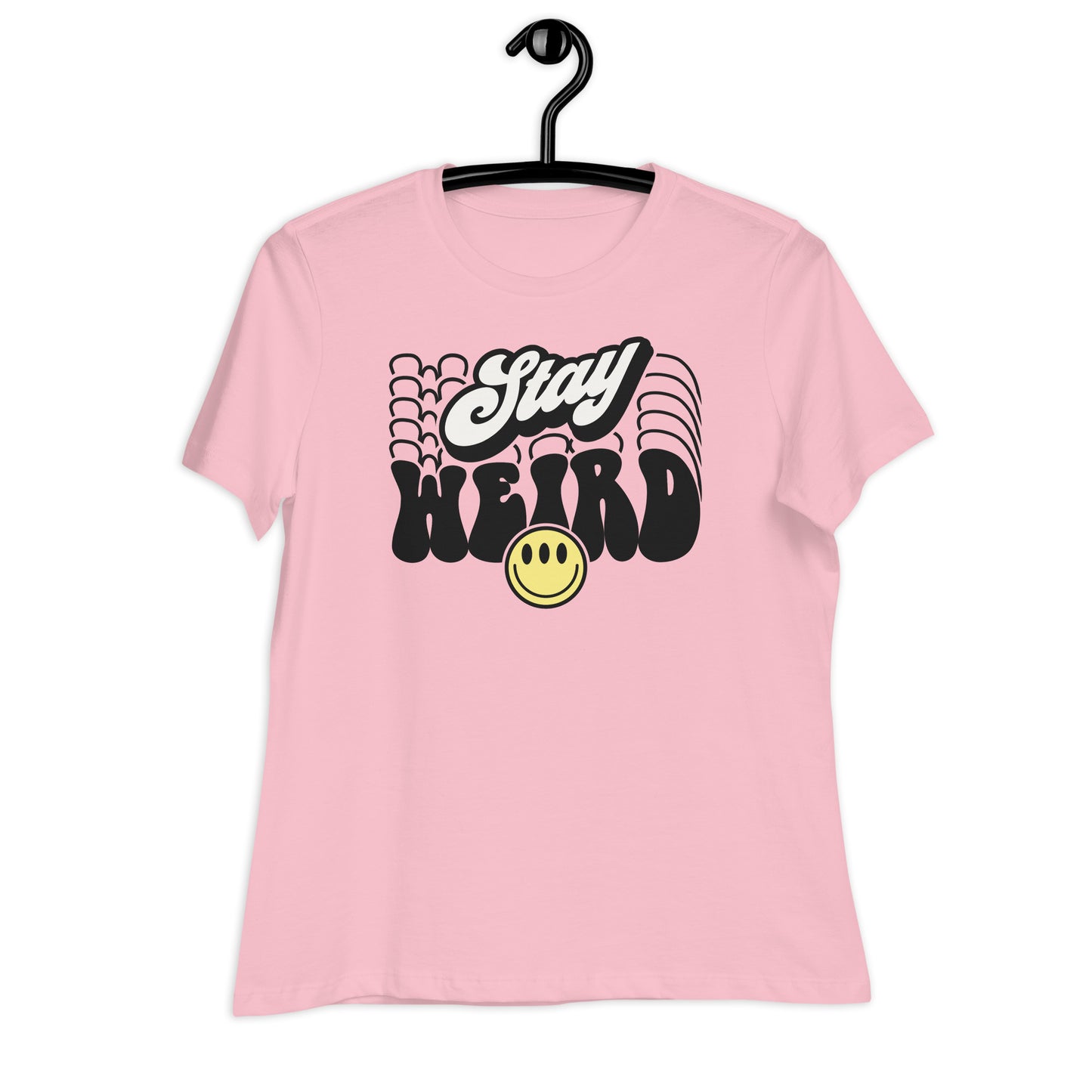 Stay Weird Funny Bella Canvas Relaxed Women's T-Shirt