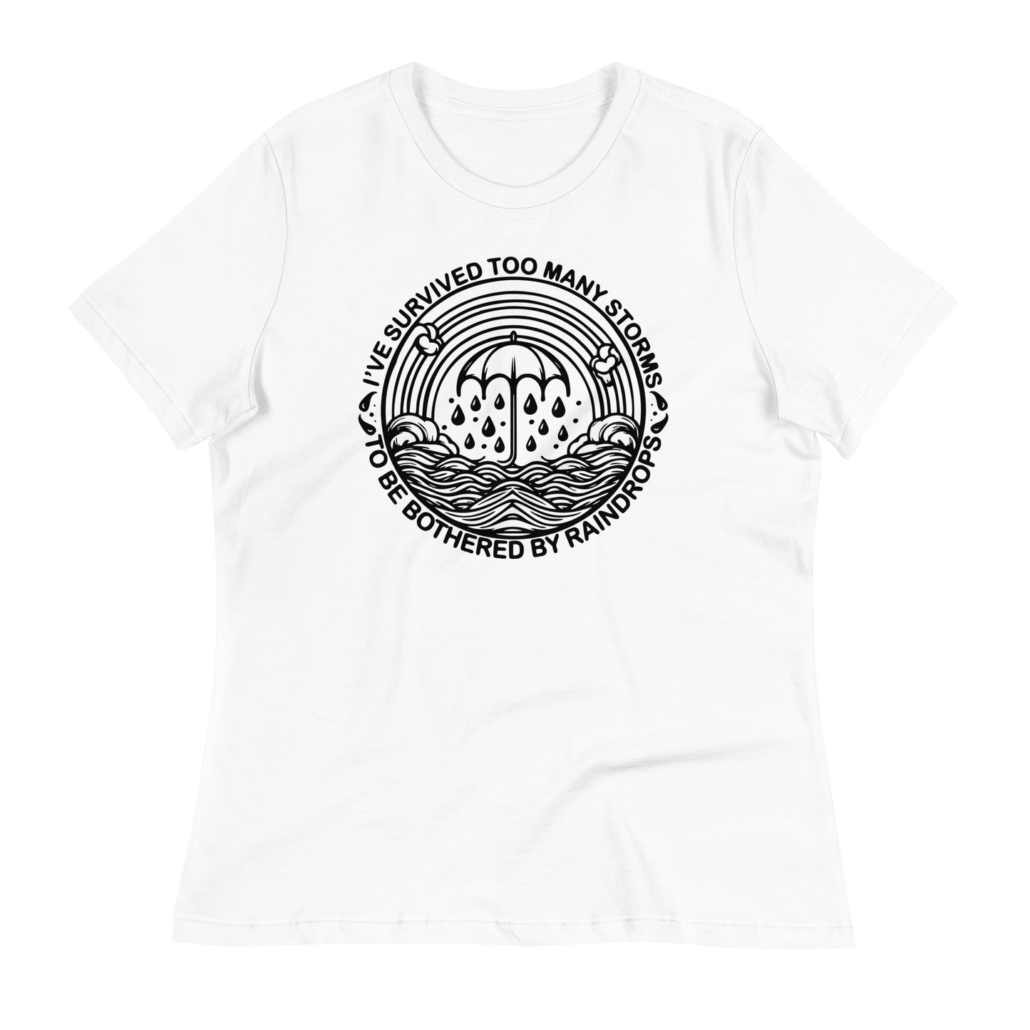 I've Survived Too Many Storms Bella Canvas Relaxed Women's T-Shirt