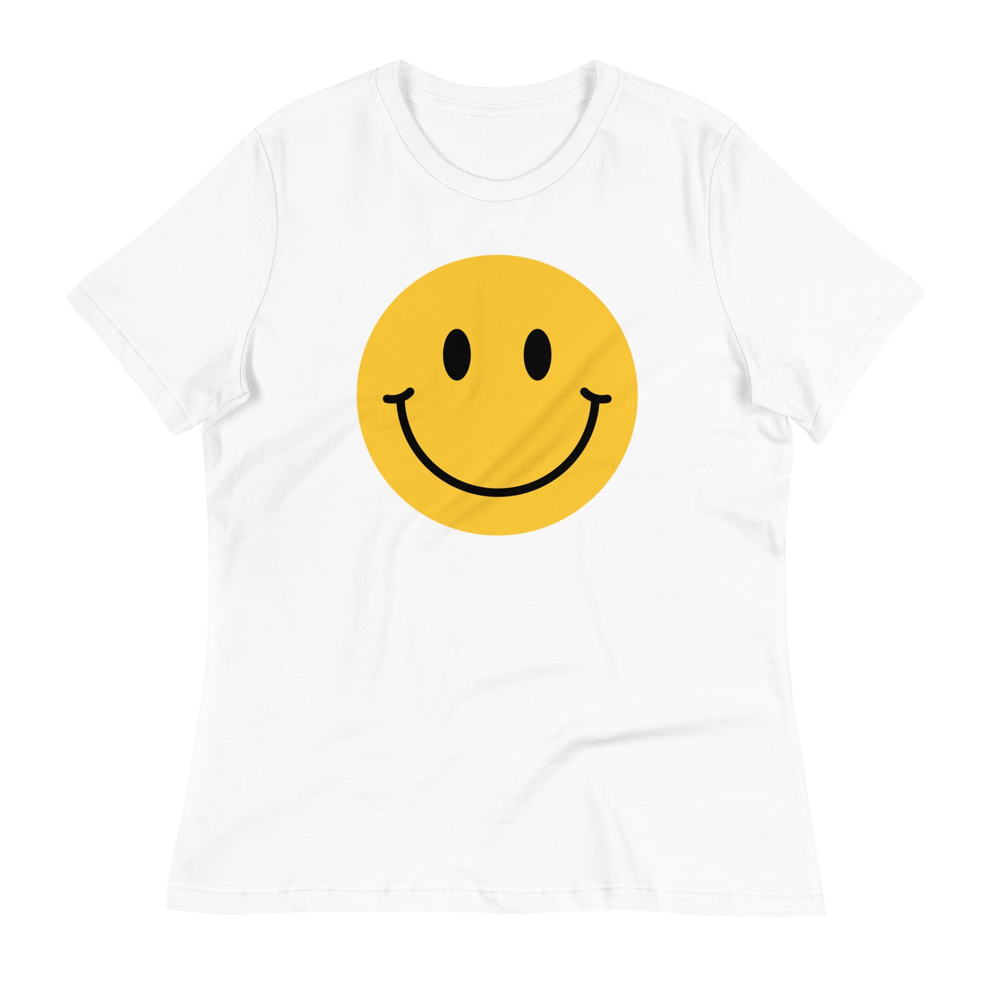 Smiley Face Bella Canvas Relaxed Women's T-Shirt