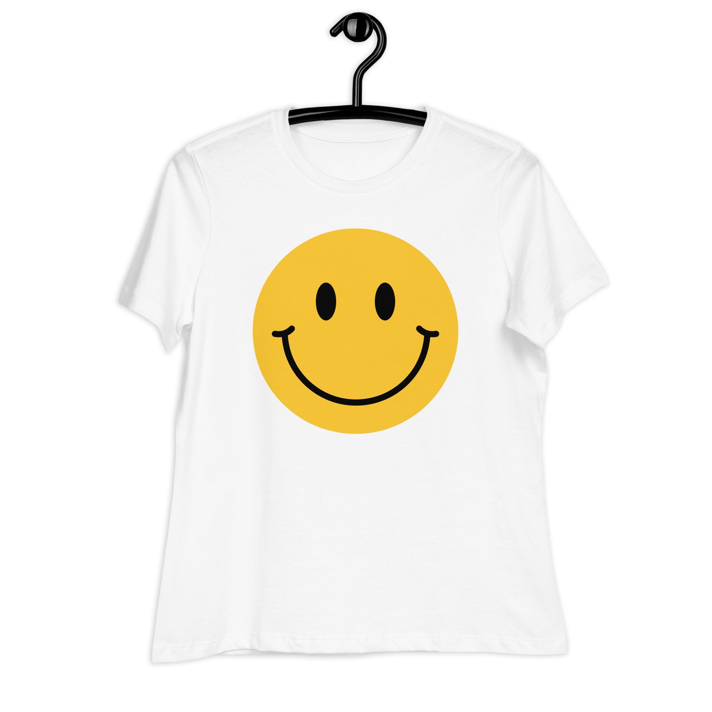 Smiley Face Bella Canvas Relaxed Women's T-Shirt