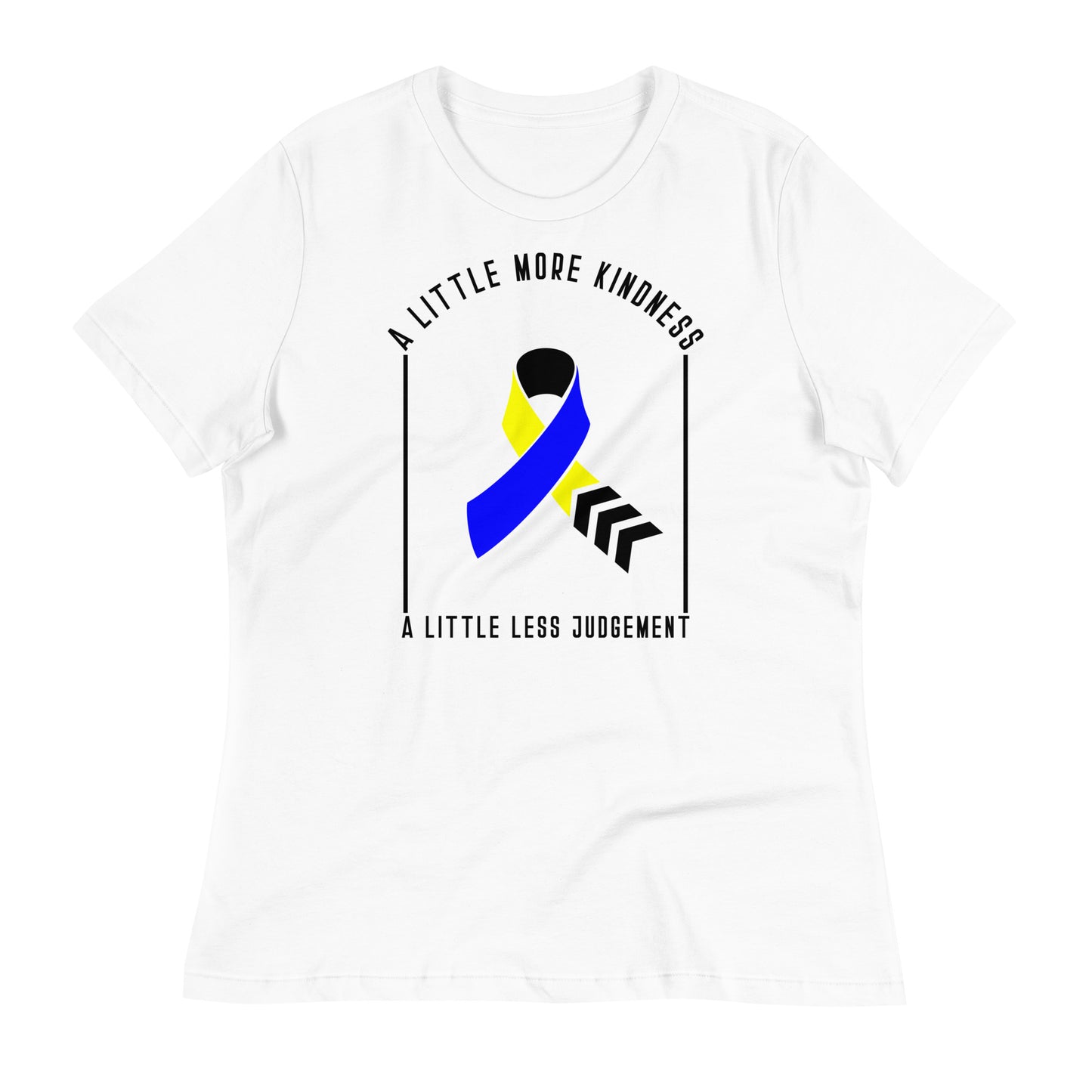 A Little More Kindness A Little Less Judgement Bella Canvas Relaxed Women's T-Shirt