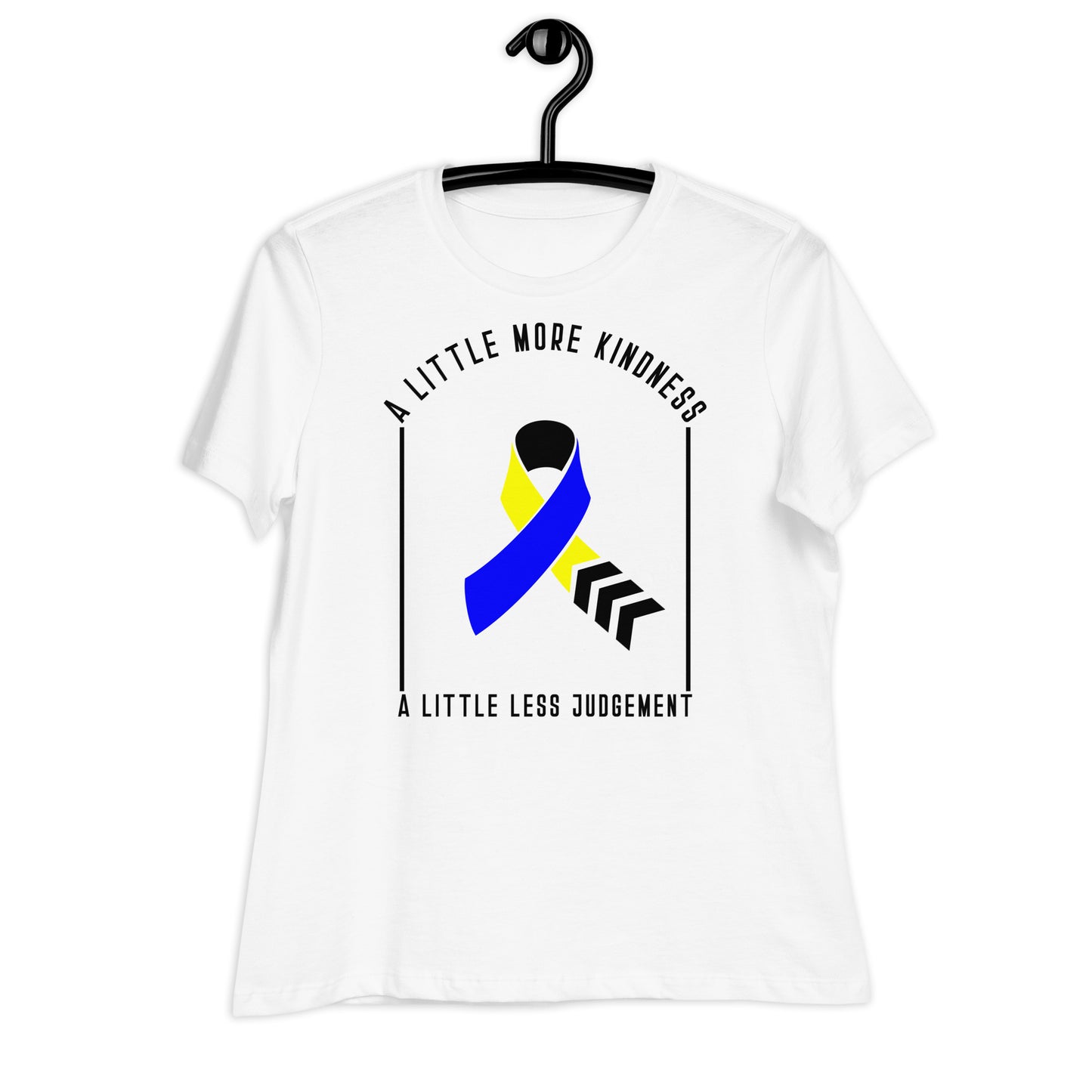 A Little More Kindness A Little Less Judgement Bella Canvas Relaxed Women's T-Shirt