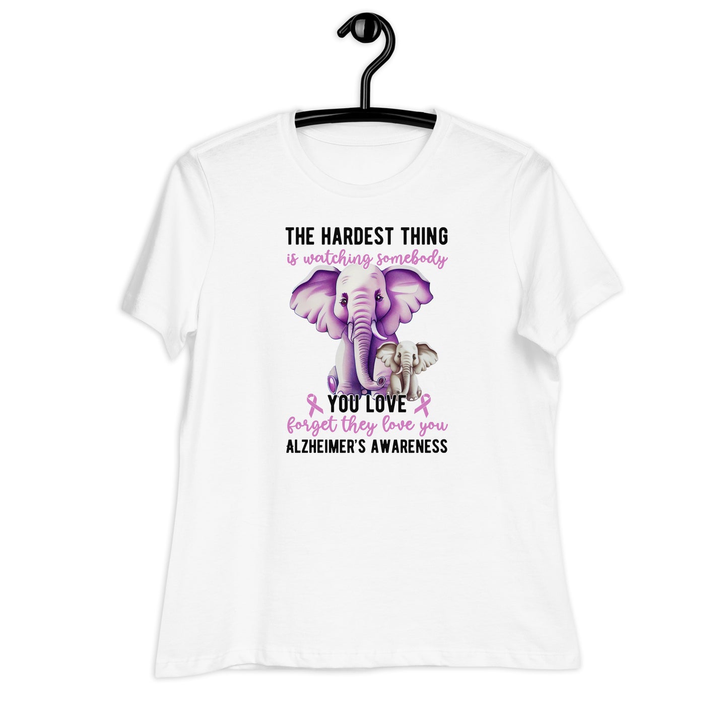 Alzheimer's Awareness Bella Canvas Relaxed Women's T-Shirt