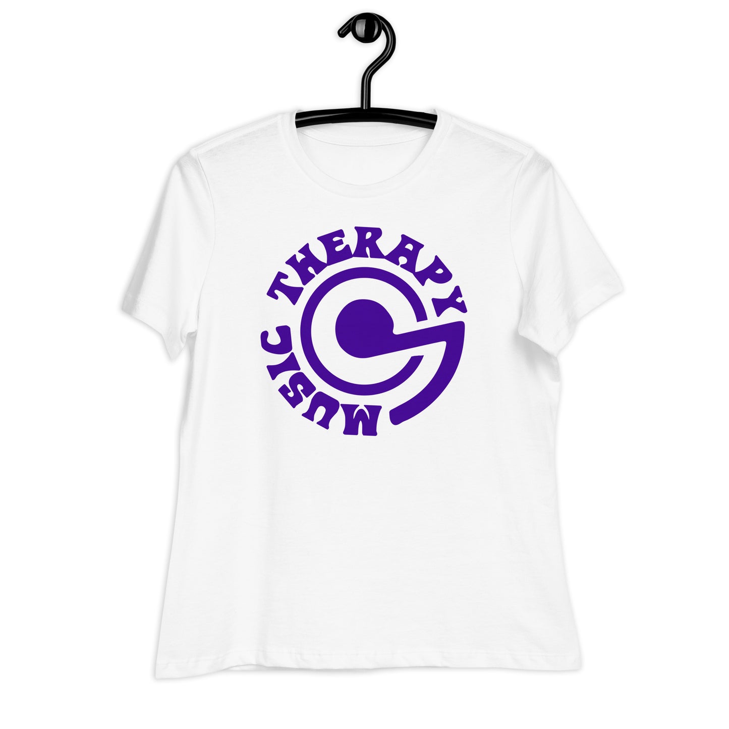 Music Therapy Quality Cotton Bella Canvas Relaxed Women's T-Shirt