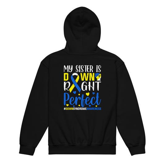 Down Syndrome Awareness Quality Gildan Classic Youth Hoodie