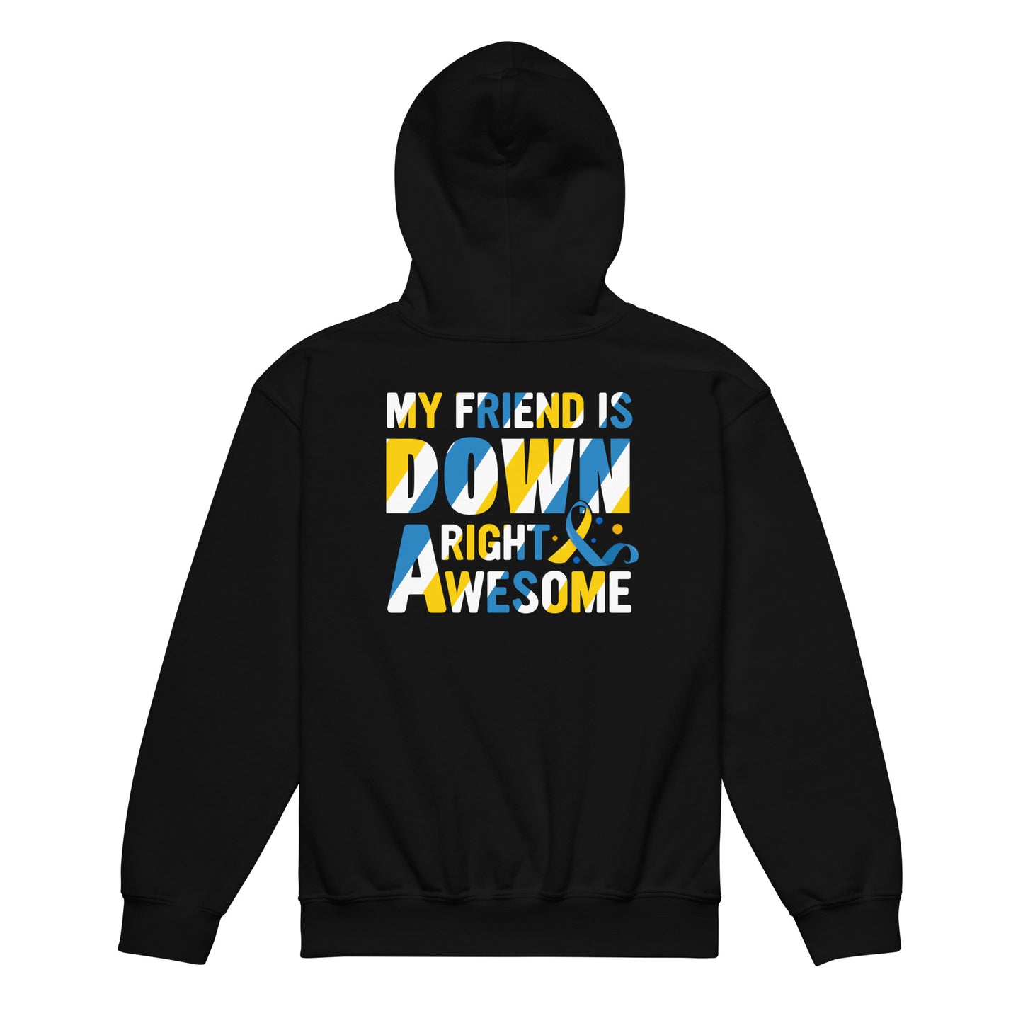 Down Syndrome Awareness Quality Gildan Classic Youth Hoodie
