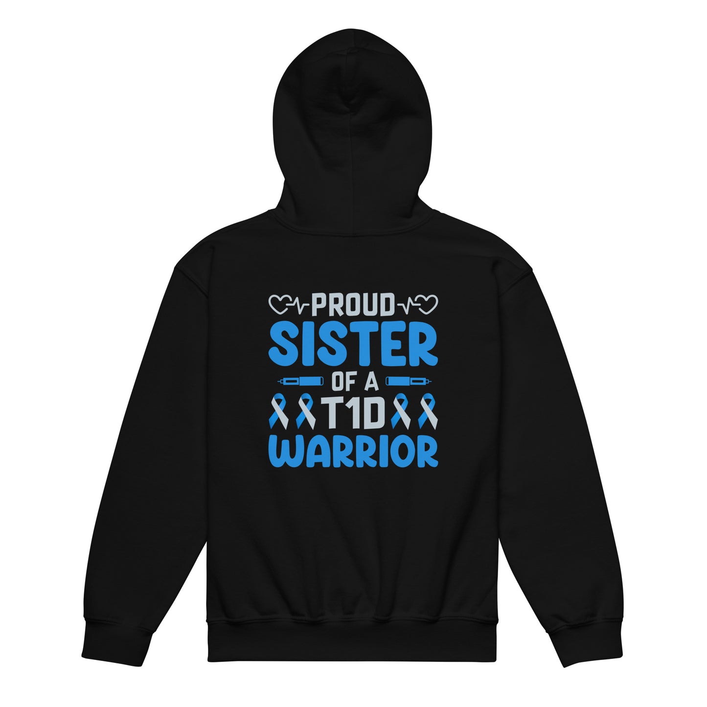 Diabetes Awareness Quality Gildan Youth Hoodie