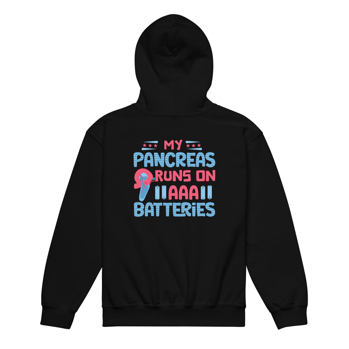 Diabetes Awareness Quality Gildan Youth Hoodie