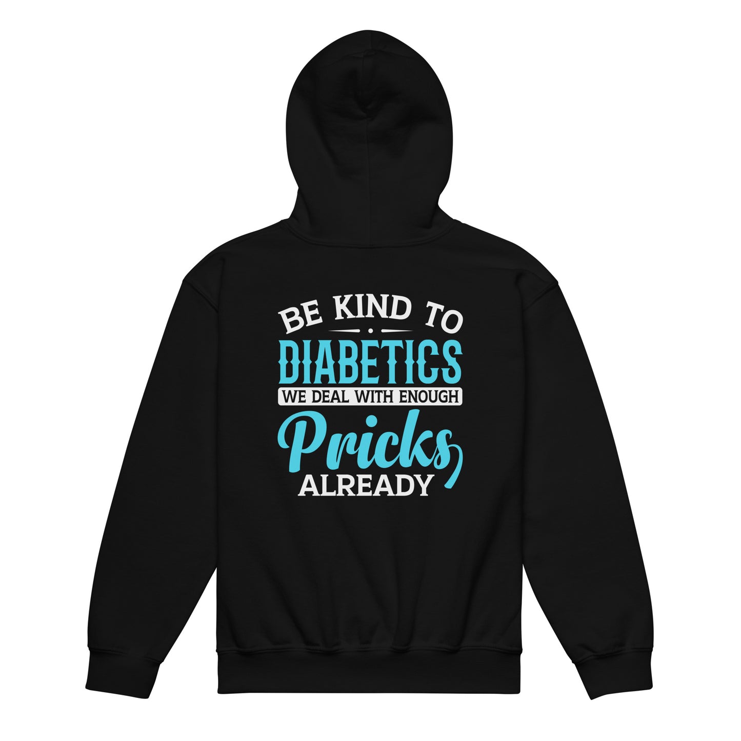 Diabetes Awareness Quality Gildan Youth Hoodie