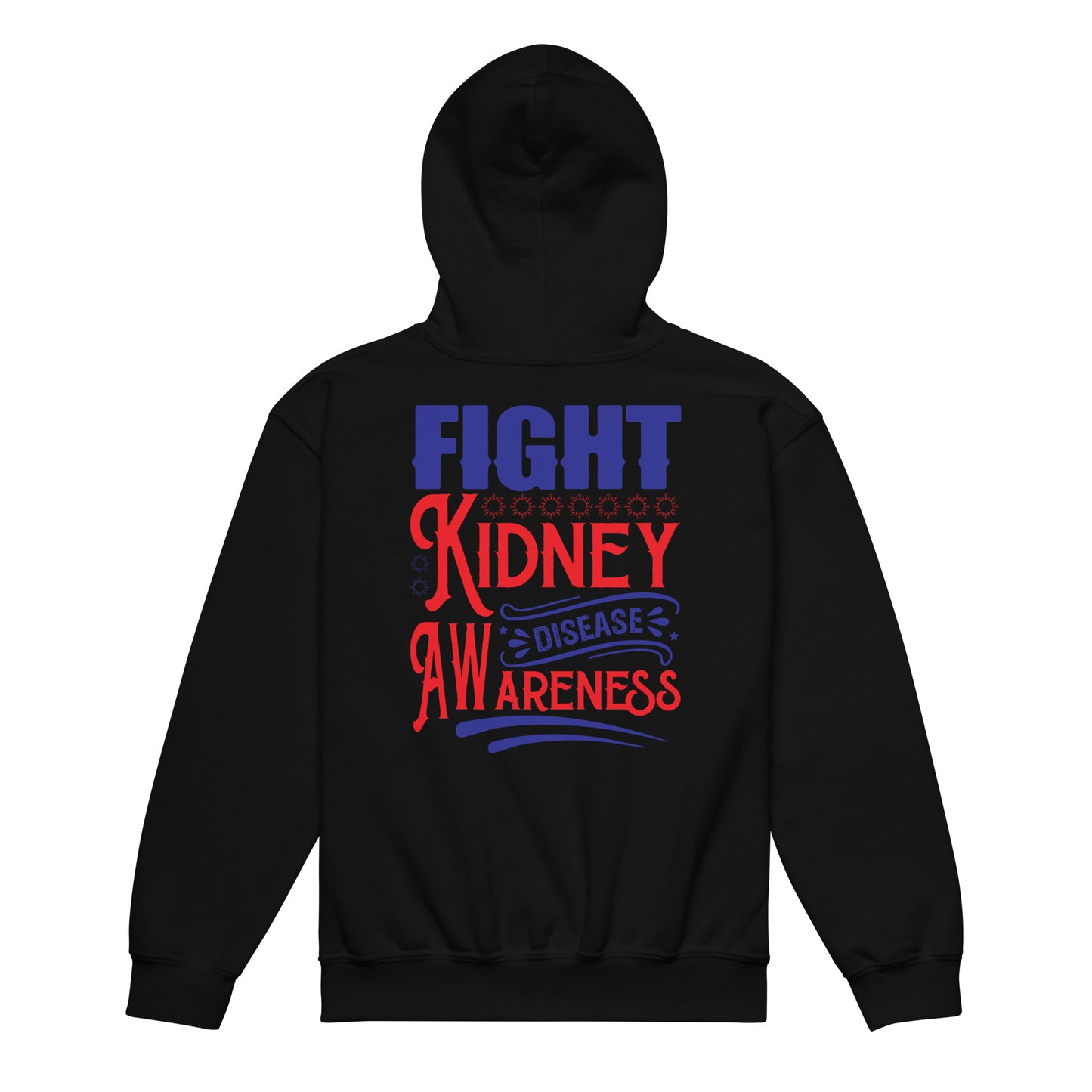 Kidney Awareness Quality Gildan Youth Hoodie