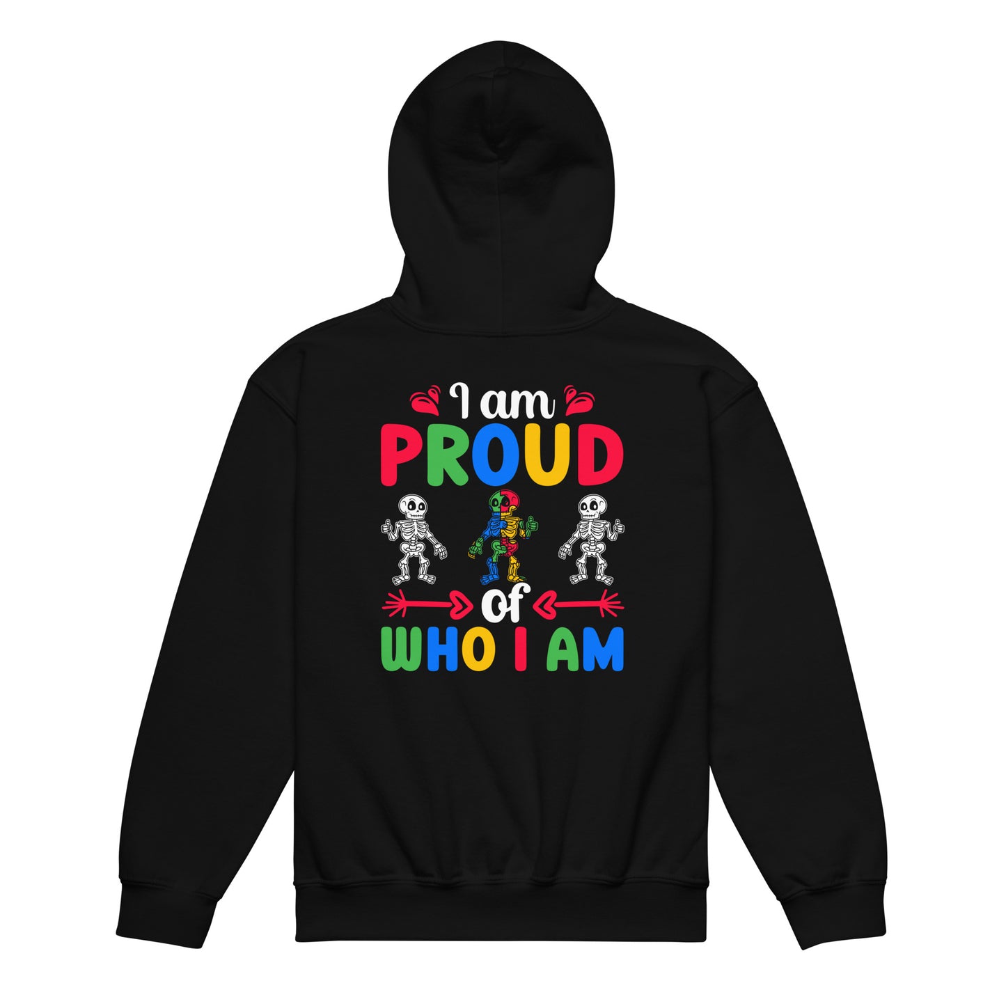 Autism Acceptance Together Quality Gildan Classic Youth Hoodie