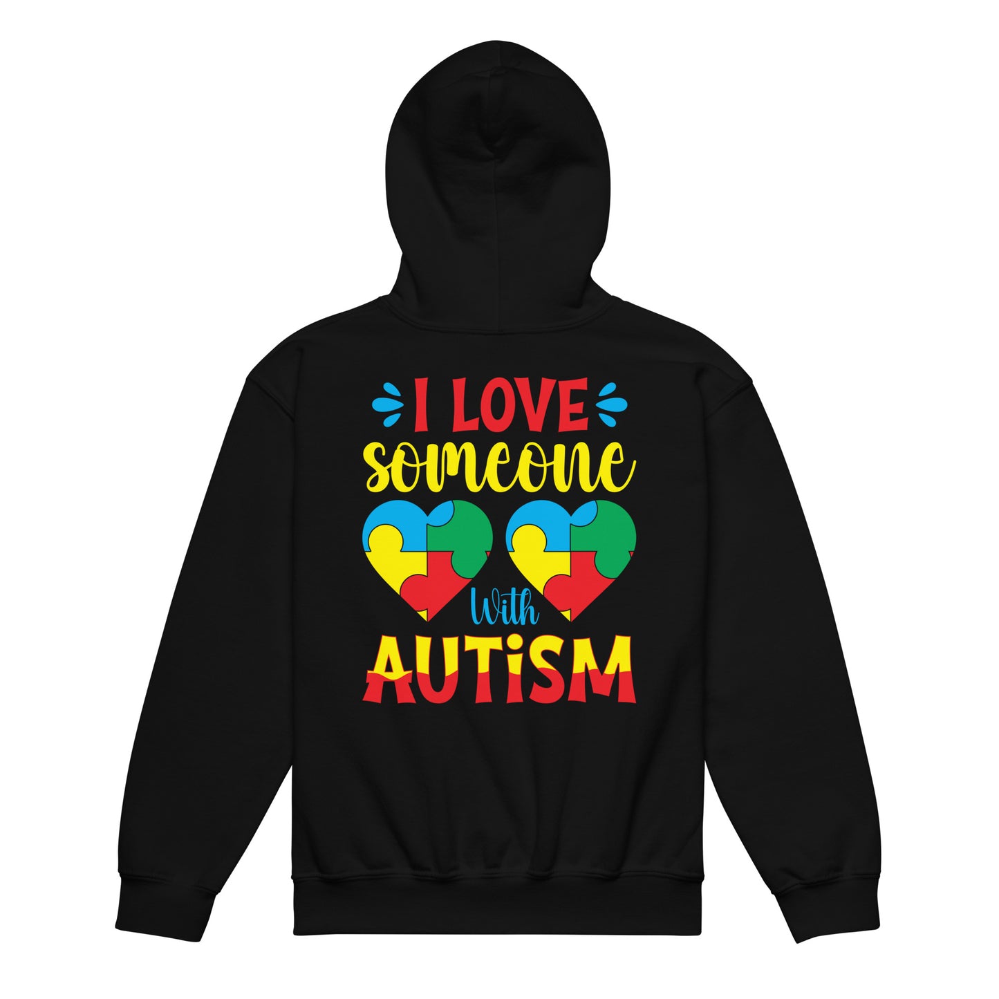 Autism Acceptance Together Quality Gildan Classic Youth Hoodie