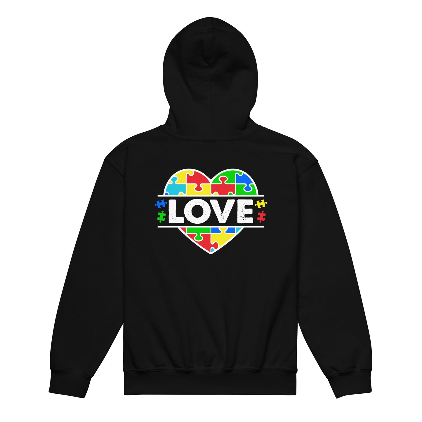 Autism Acceptance Together Quality Gildan Classic Youth Hoodie