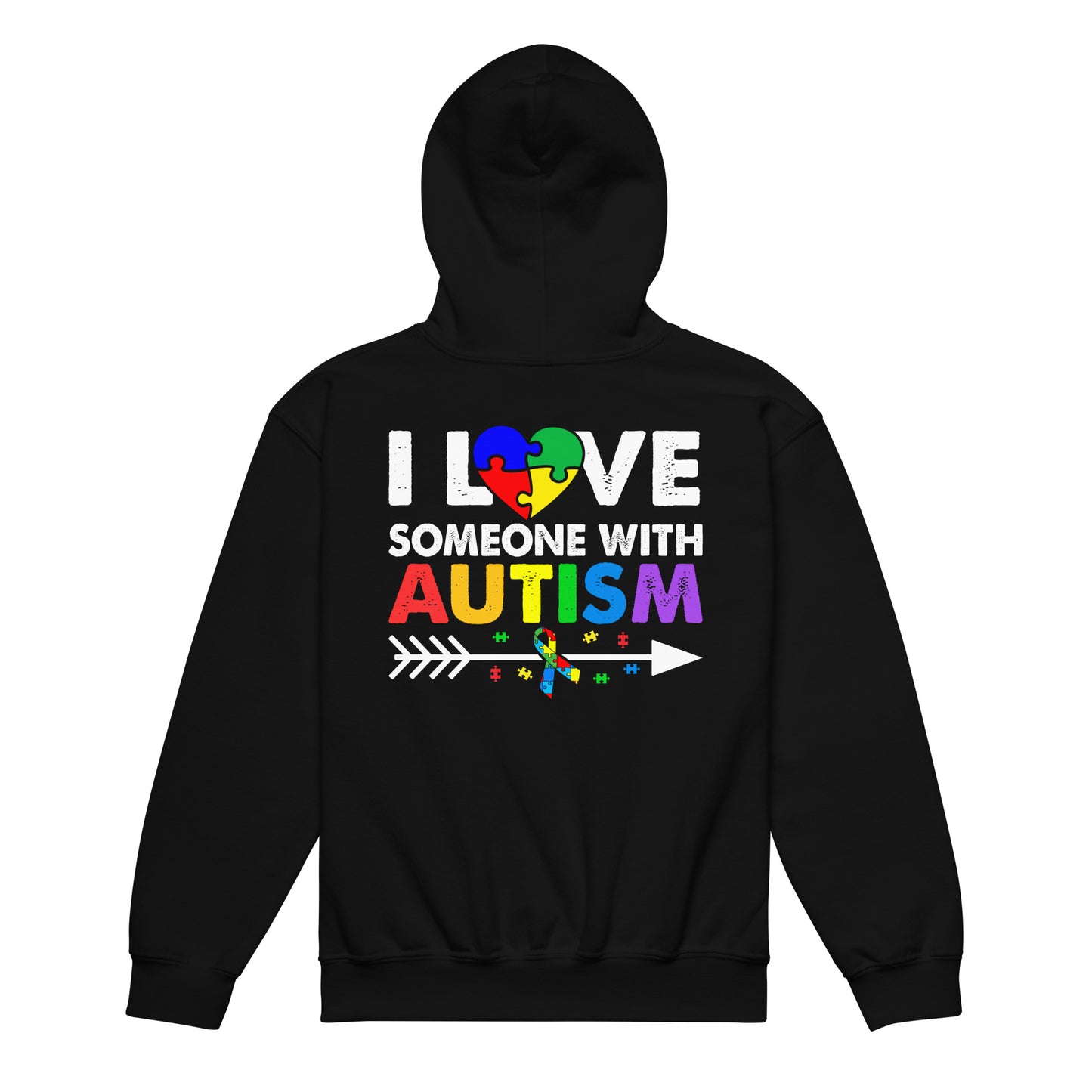 Autism Acceptance Together Quality Gildan Classic Youth Hoodie