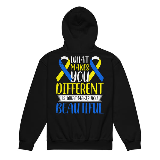 Down Syndrome Awareness Quality Gildan Classic Youth Hoodie