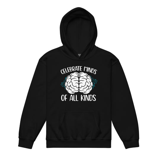 Celebrate Mins of All Kinds Quality Gildan Classic Youth Hoodie