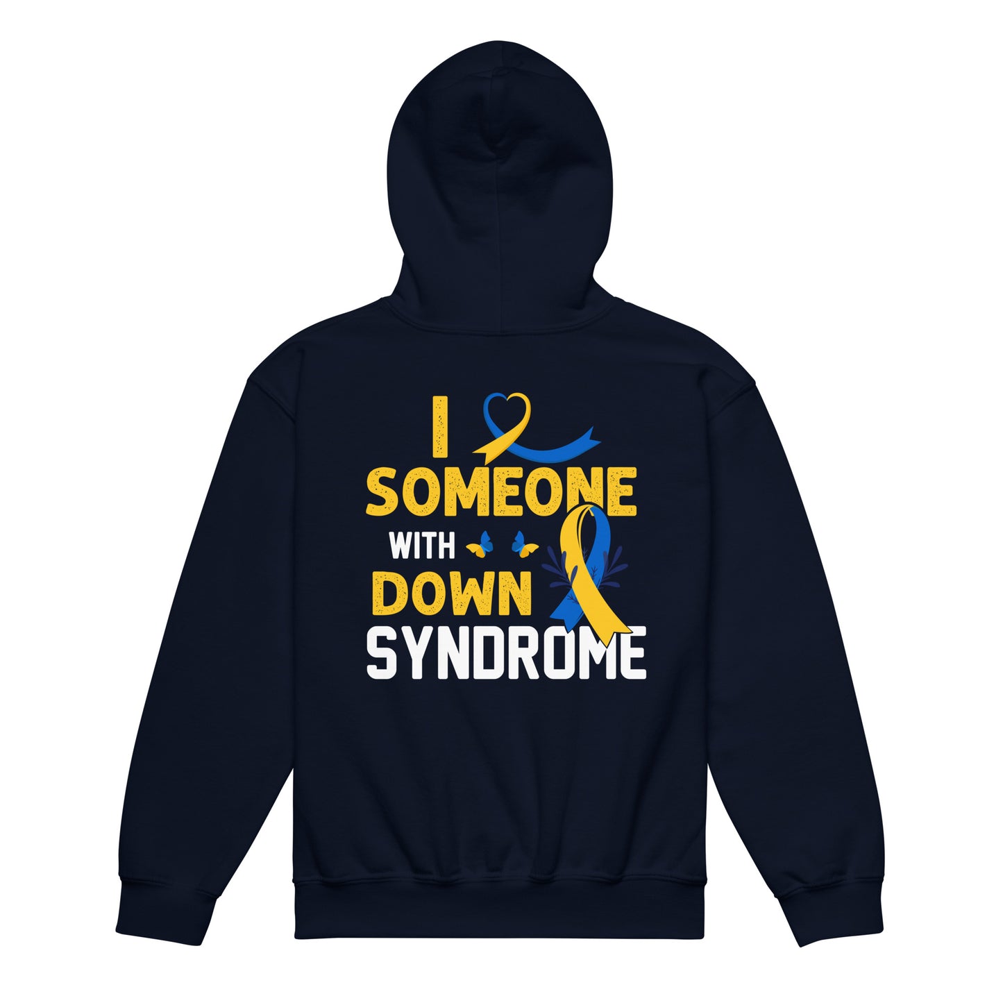 Down Syndrome Awareness Quality Gildan Classic Youth Hoodie
