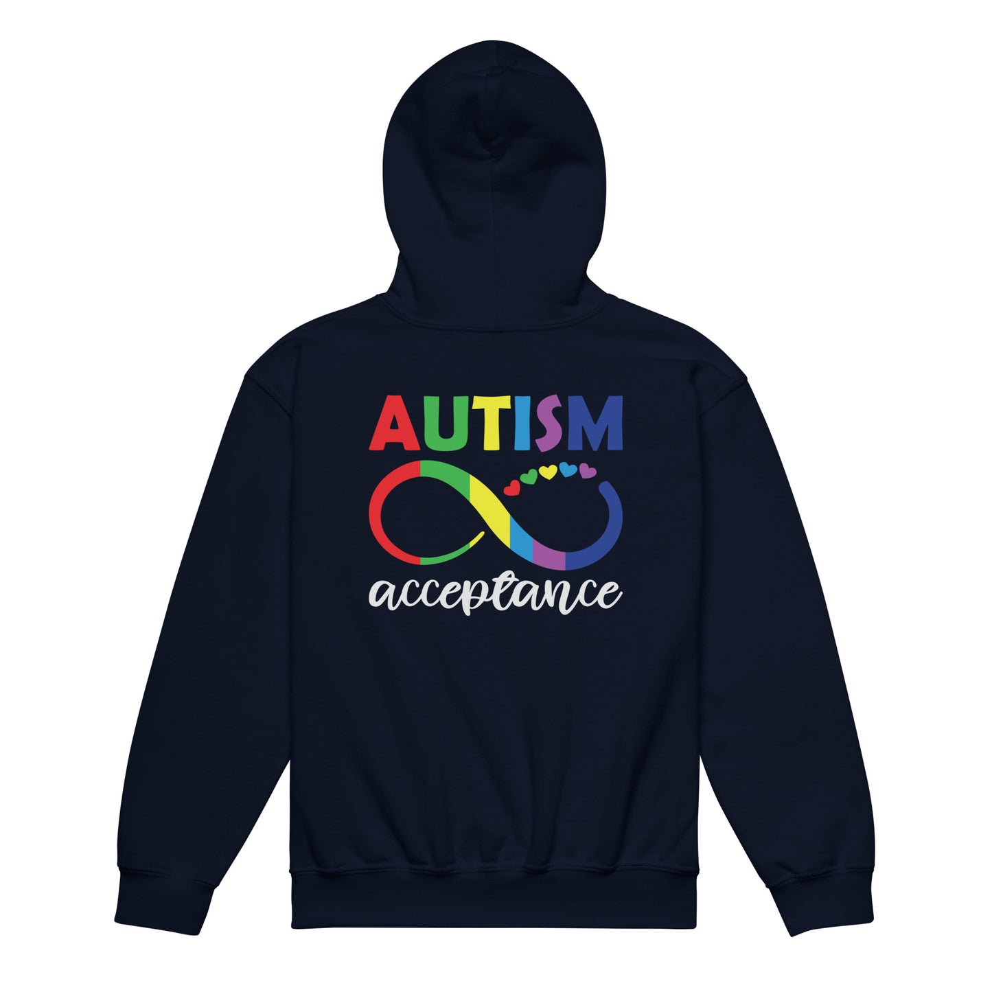 Autism Acceptance Together Quality Gildan Classic Youth Hoodie