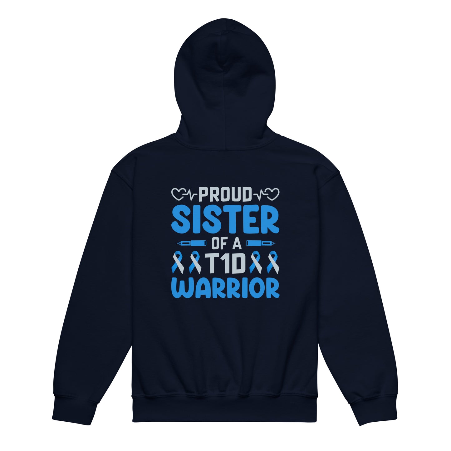 Diabetes Awareness Quality Gildan Youth Hoodie
