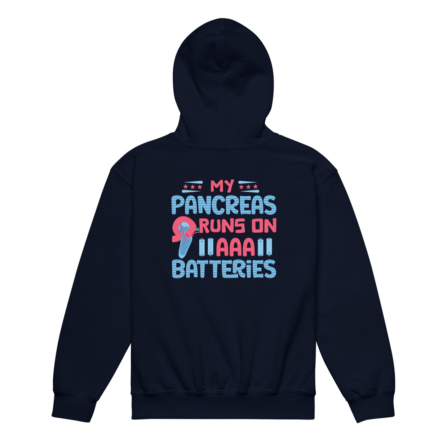 Diabetes Awareness Quality Gildan Youth Hoodie