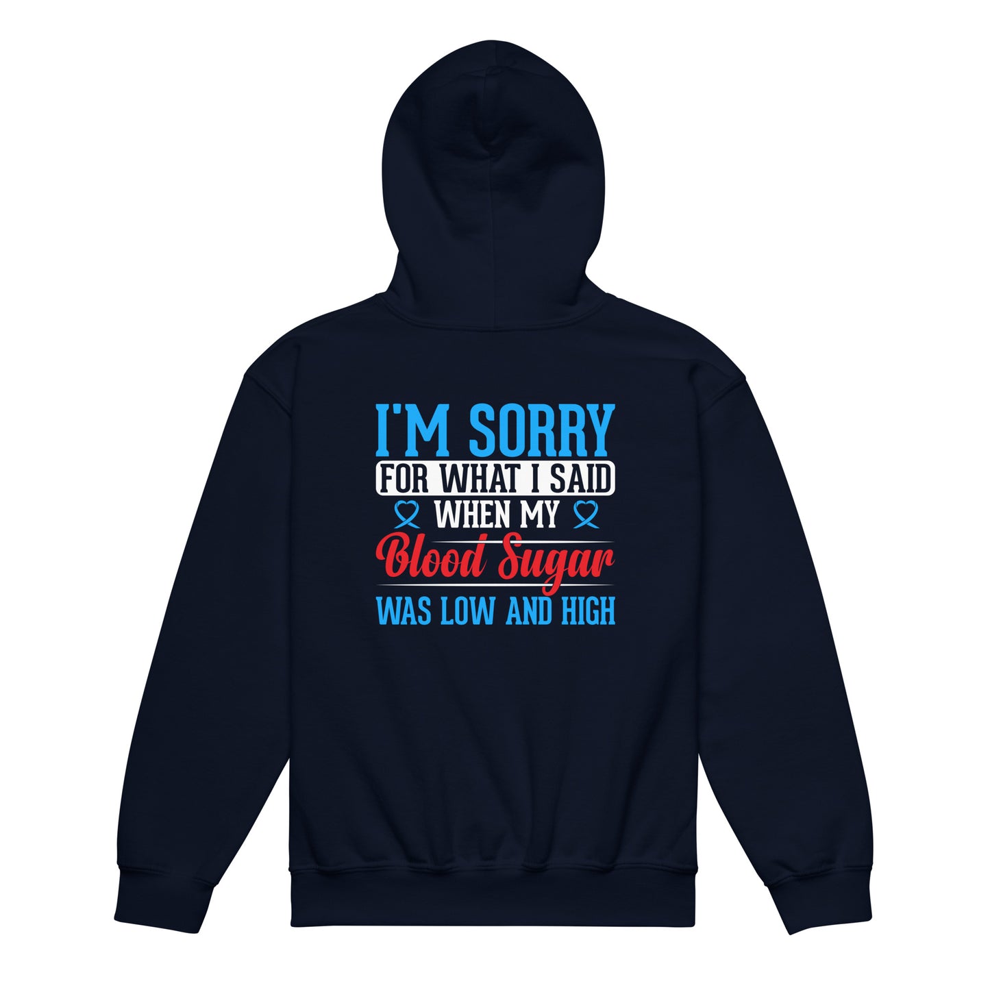 Diabetes Awareness Quality Gildan Youth Hoodie