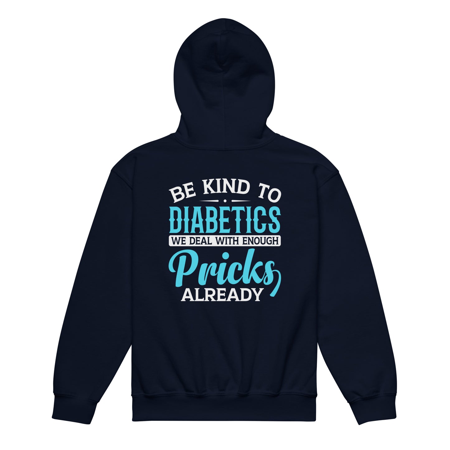 Diabetes Awareness Quality Gildan Youth Hoodie