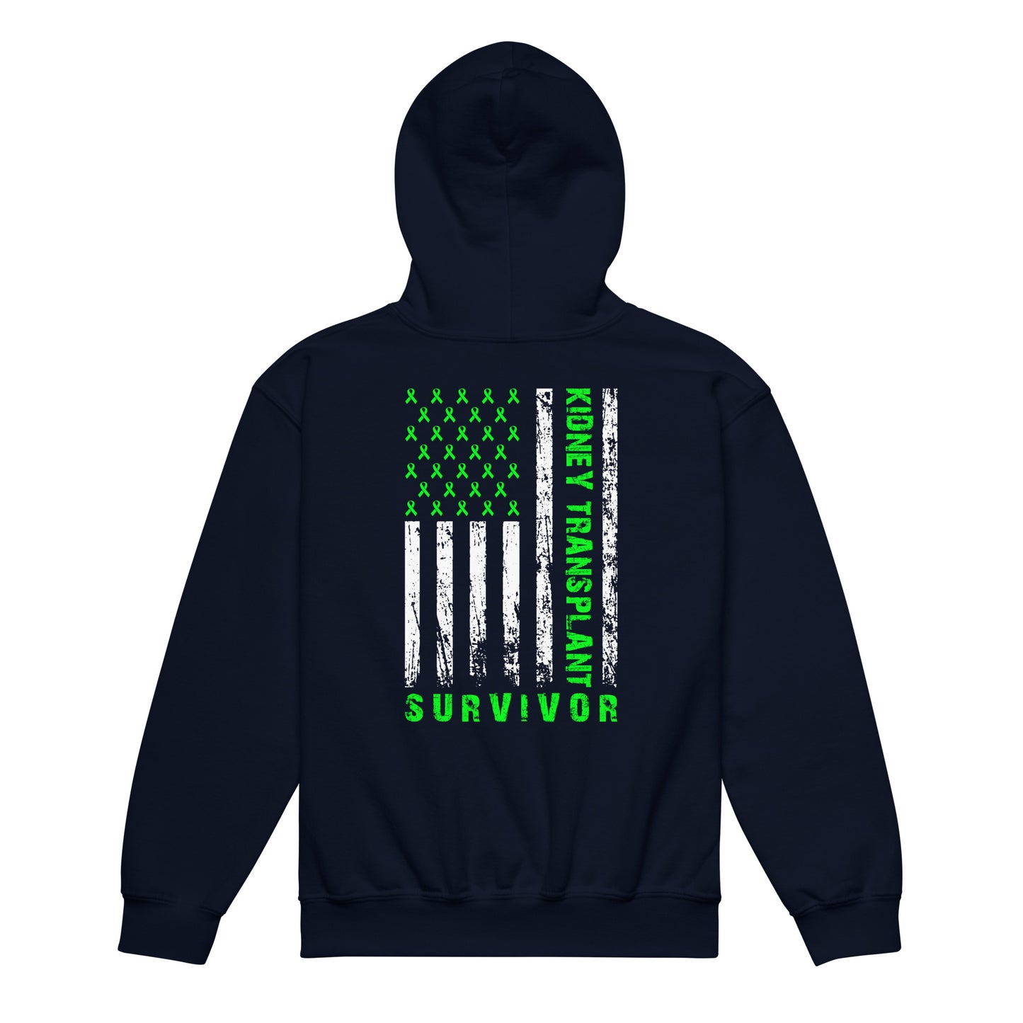 Kidney Awareness Quality Gildan Youth Hoodie