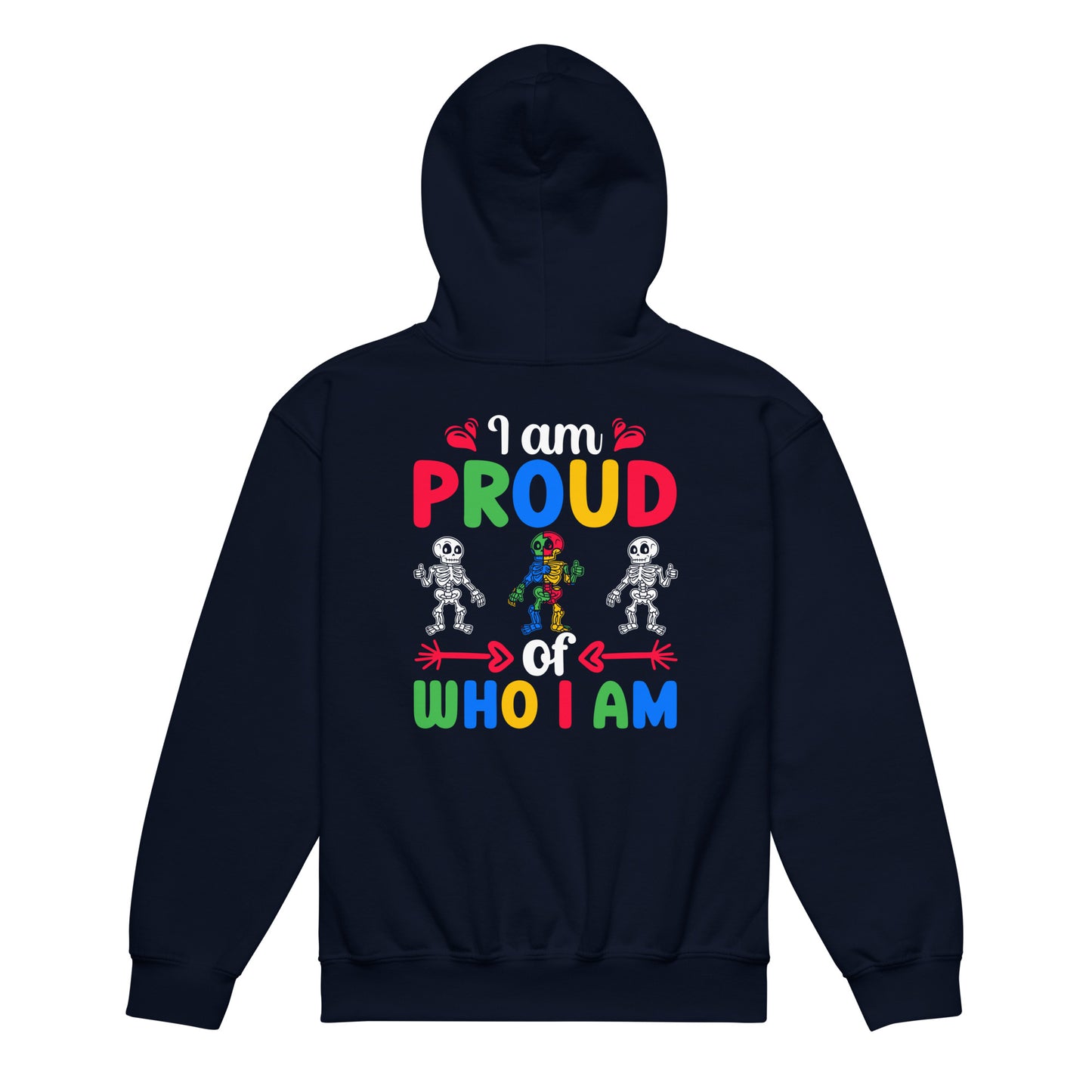 Autism Acceptance Together Quality Gildan Classic Youth Hoodie