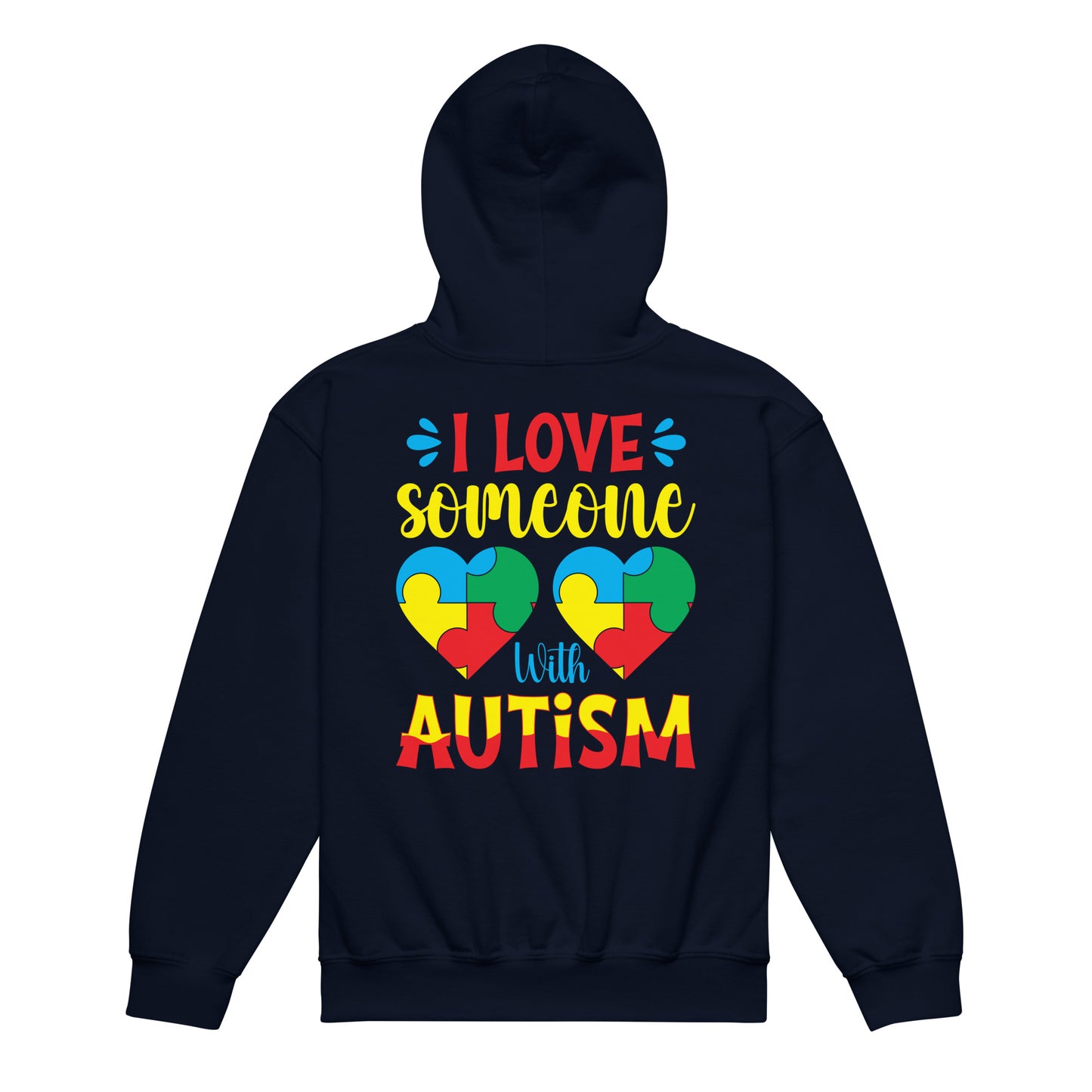 Autism Acceptance Together Quality Gildan Classic Youth Hoodie