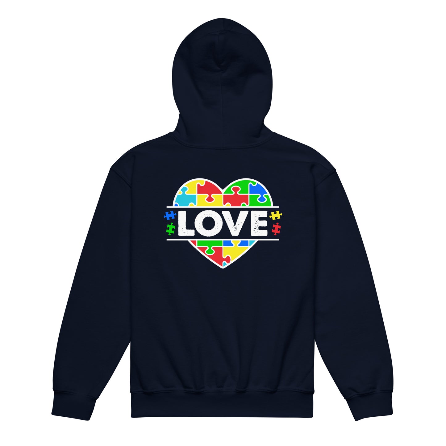 Autism Acceptance Together Quality Gildan Classic Youth Hoodie
