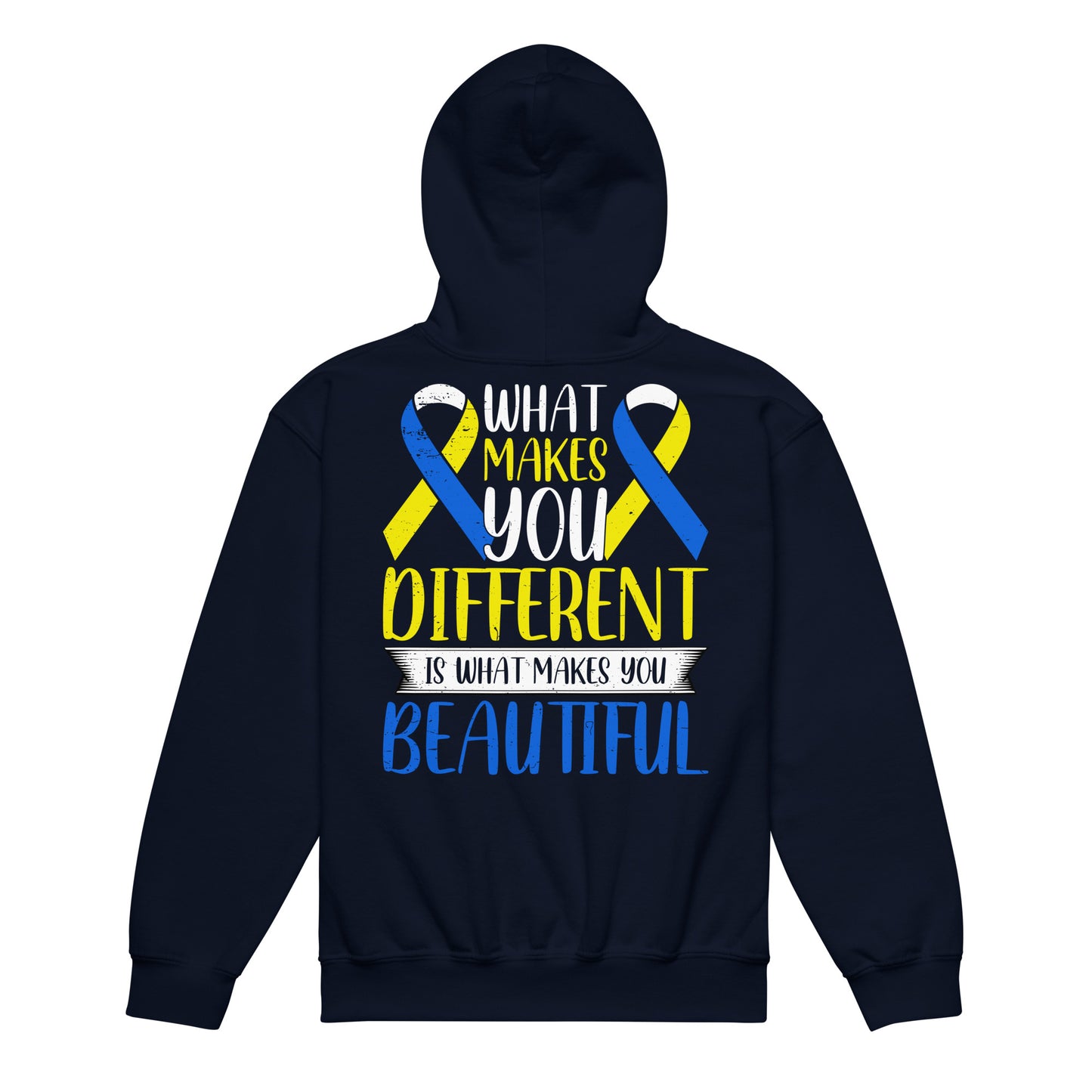 Down Syndrome Awareness Quality Gildan Classic Youth Hoodie