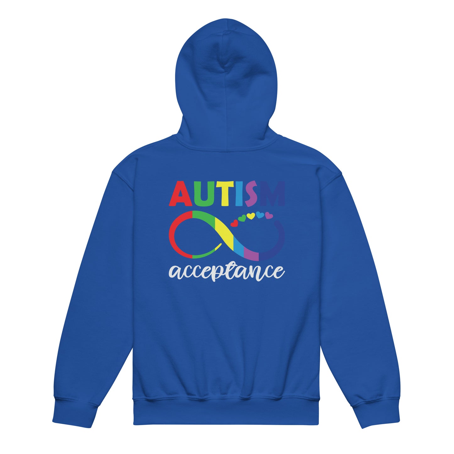 Autism Acceptance Together Quality Gildan Classic Youth Hoodie