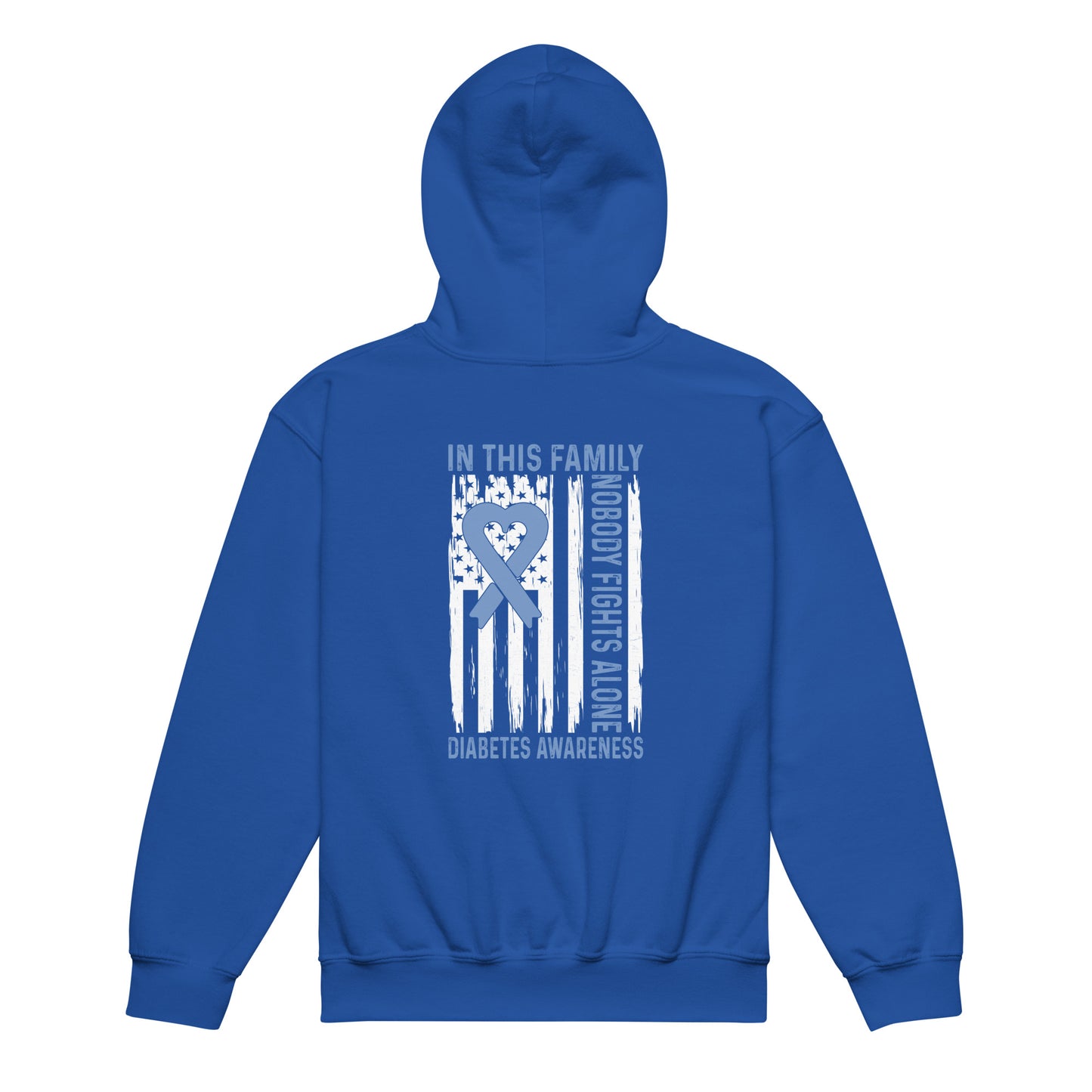 Diabetes Awareness Quality Gildan Youth Hoodie