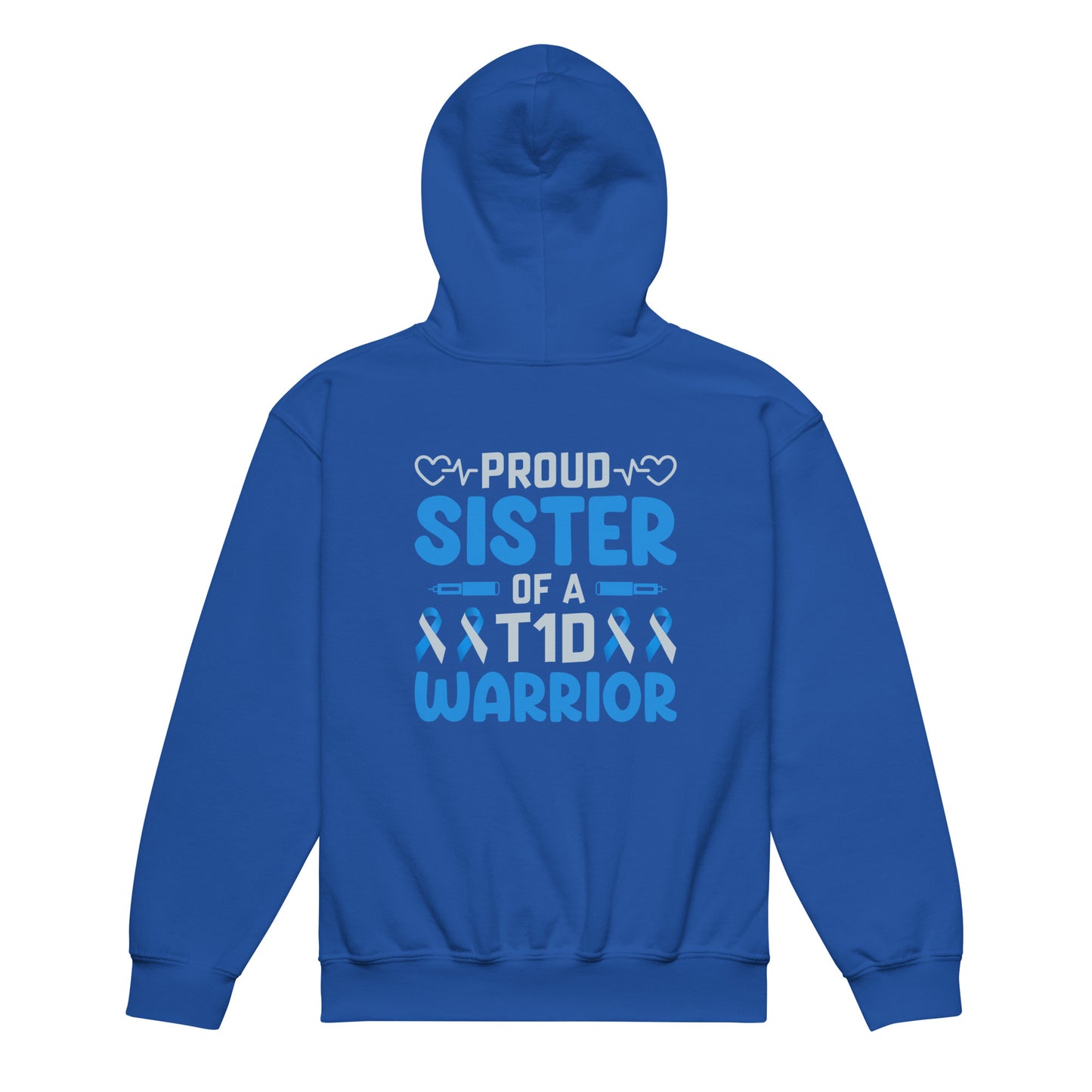 Diabetes Awareness Quality Gildan Youth Hoodie