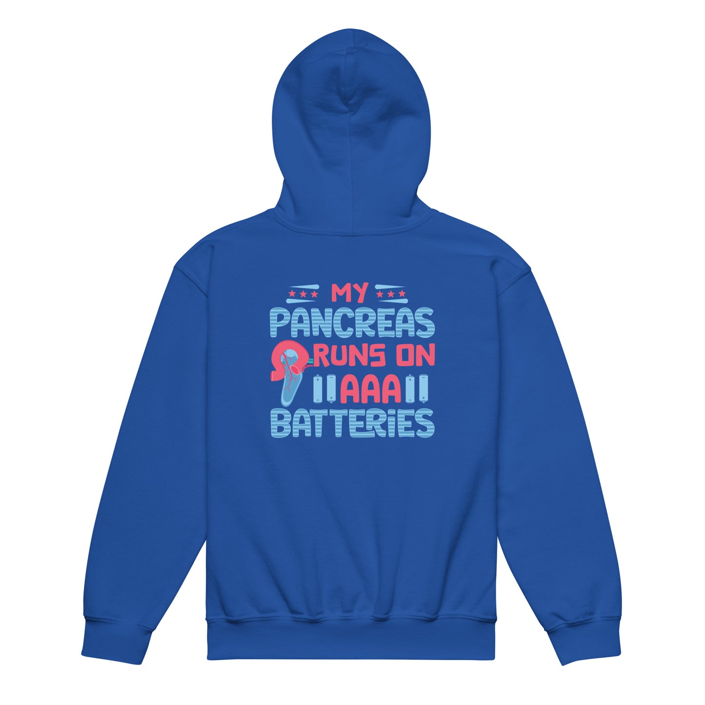 Diabetes Awareness Quality Gildan Youth Hoodie