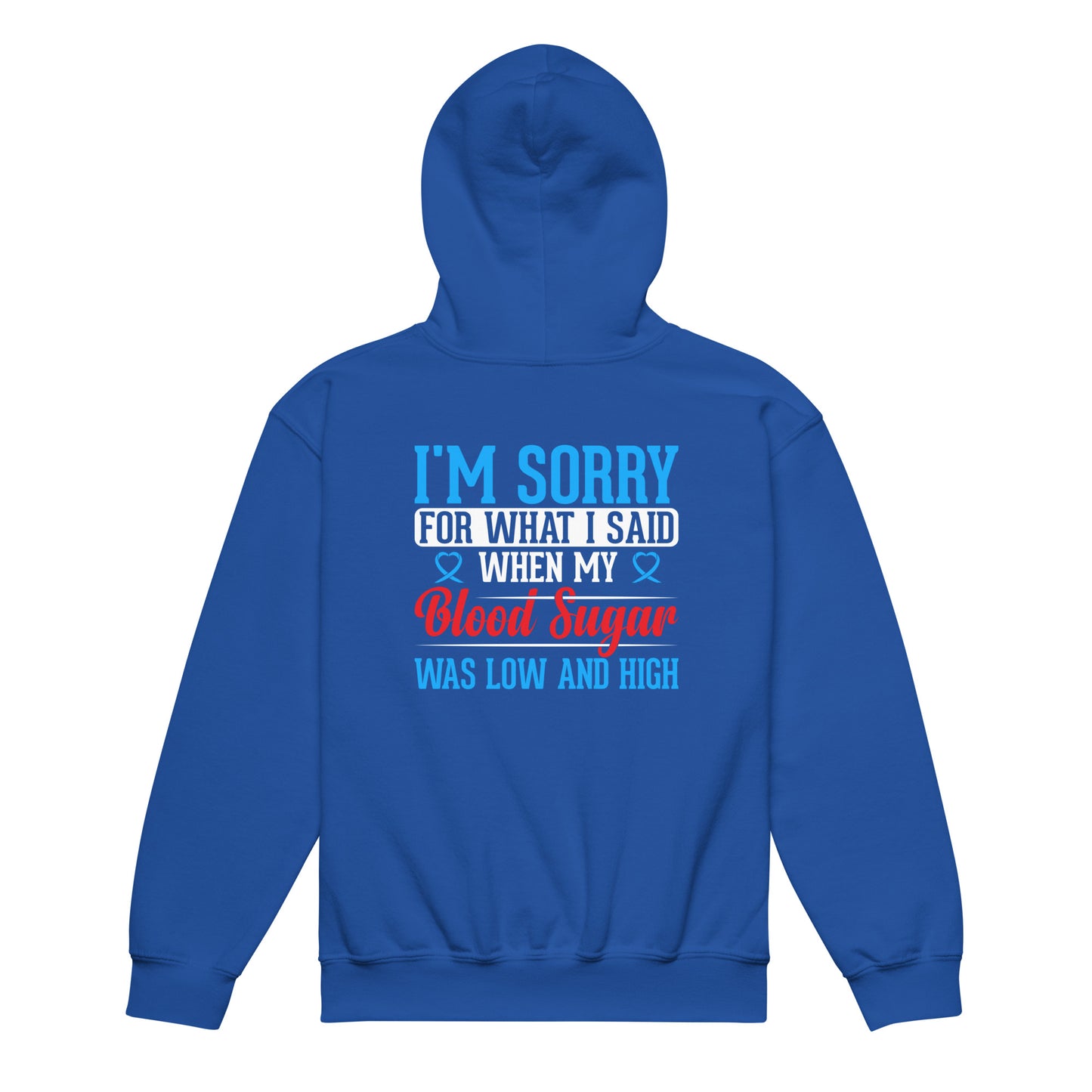 Diabetes Awareness Quality Gildan Youth Hoodie