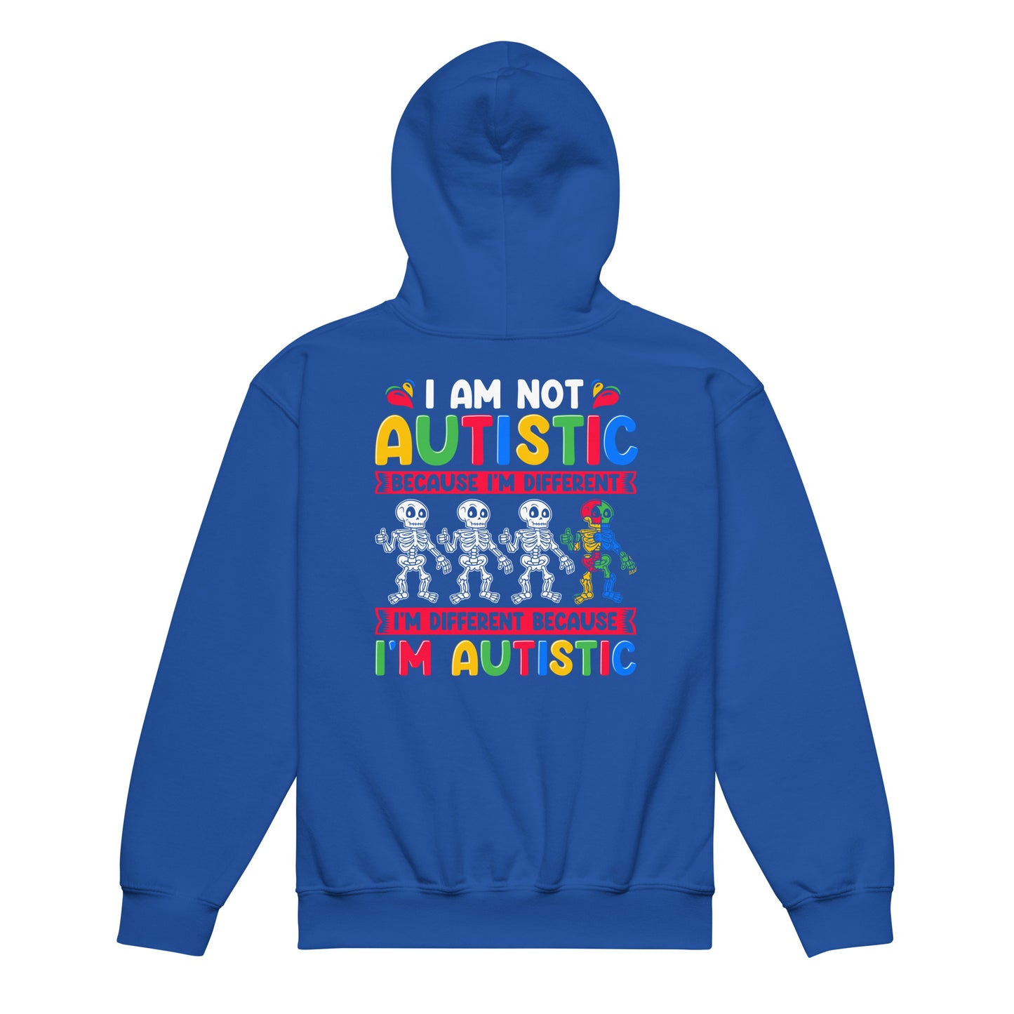 Autism Acceptance Together Quality Gildan Classic Youth Hoodie