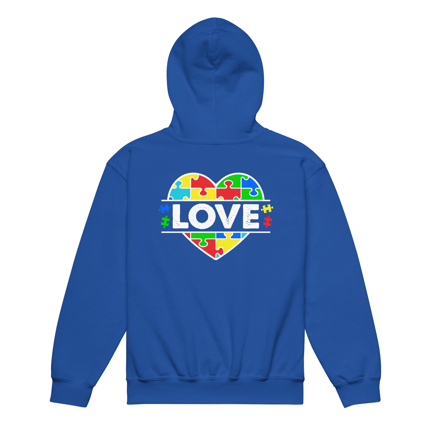 Autism Acceptance Together Quality Gildan Classic Youth Hoodie