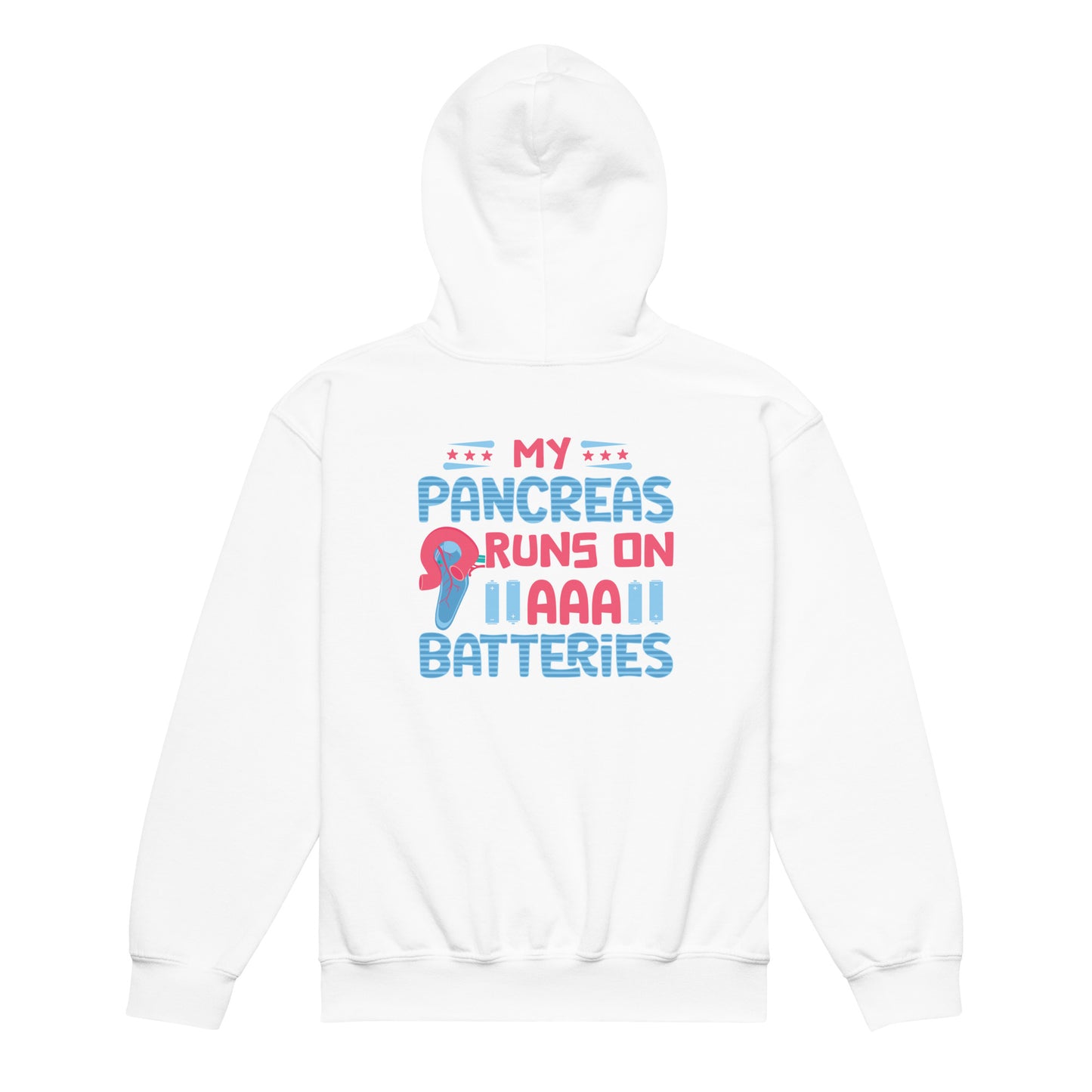 Diabetes Awareness Quality Gildan Youth Hoodie
