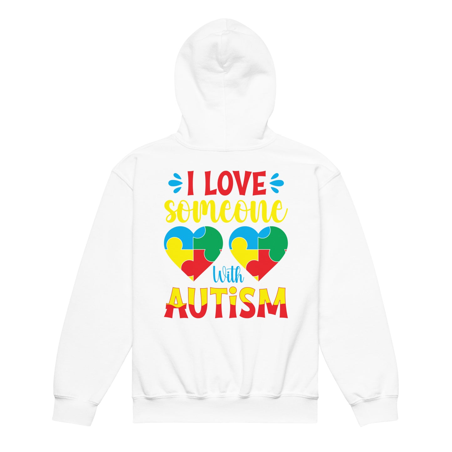 Autism Acceptance Together Quality Gildan Classic Youth Hoodie