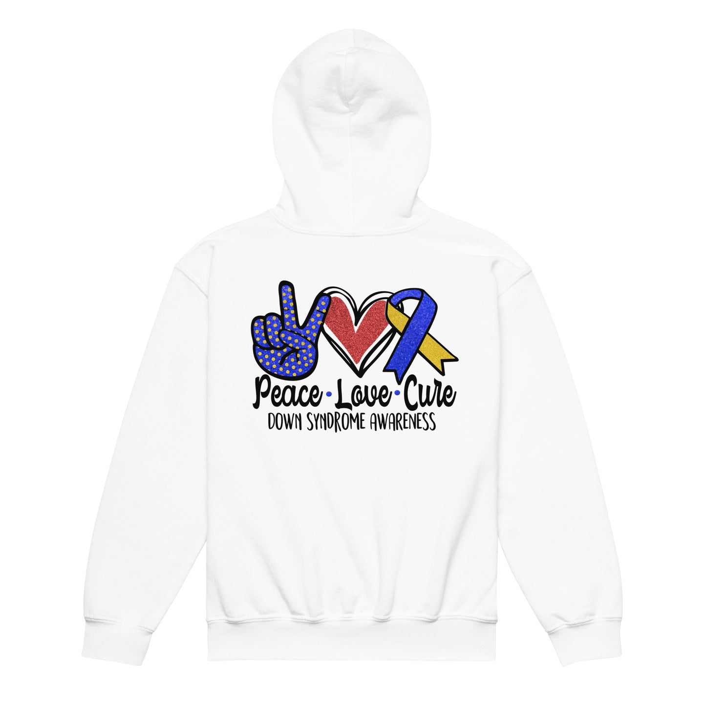 Down Syndrome Awareness Quality Gildan Classic Youth Hoodie