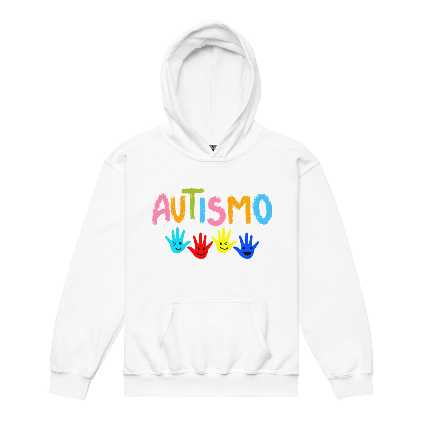 Autism Acceptance Together Quality Gildan Classic Youth Hoodie
