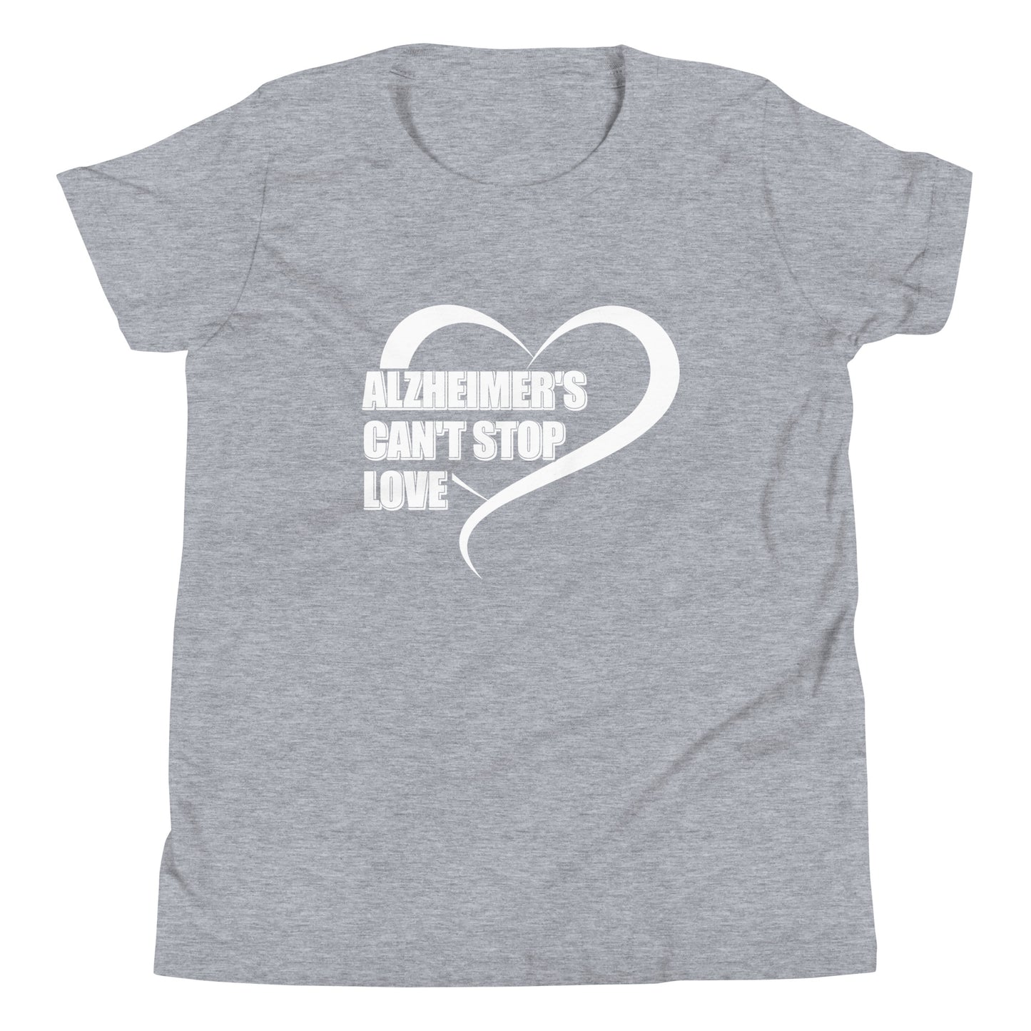 Alzheimer's Awareness Quality Cotton Bella Canvas Youth T-Shirt
