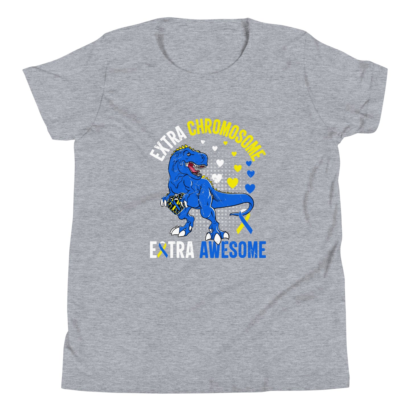 Down Syndrome Awareness Quality Cotton Bella Canvas Youth T-Shirt