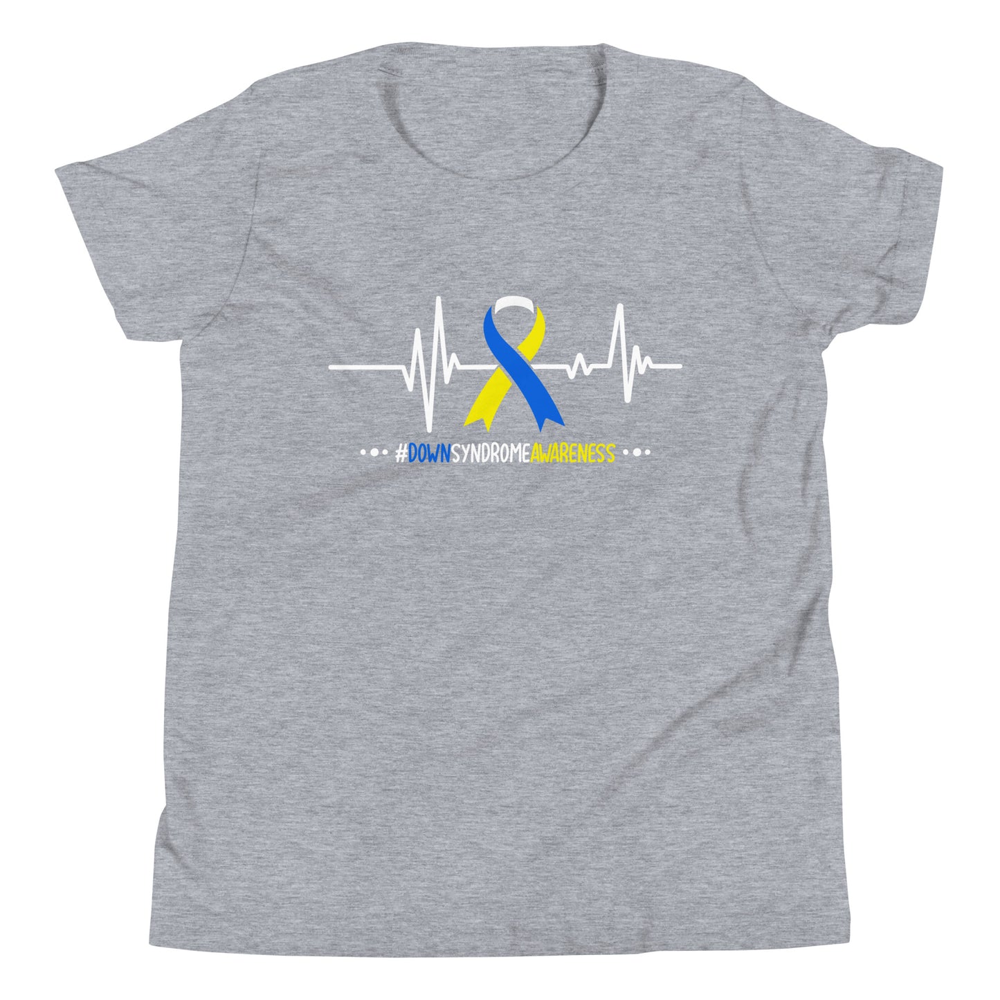 Down Syndrome Awareness Quality Cotton Bella Canvas Youth T-Shirt