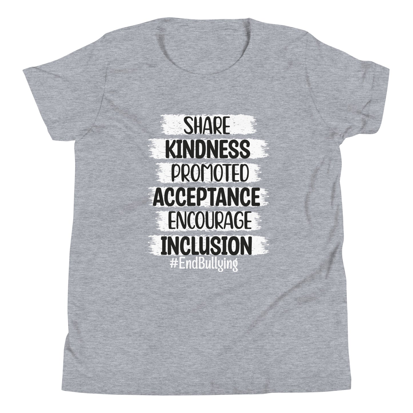 #End Bullying Quality Cotton Bella Canvas Youth T-Shirt
