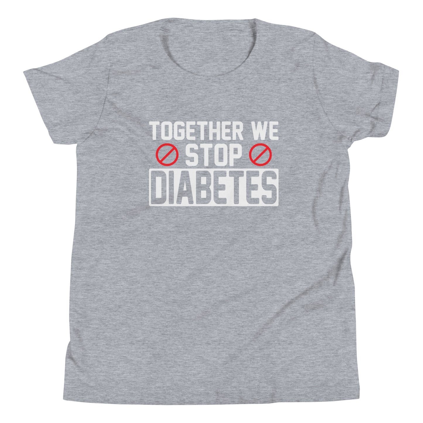 Diabetes Awareness Quality Cotton Bella Canvas Youth T-Shirt